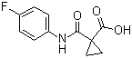 1-（4-氟苯基甲酰胺基）环丙羧酸