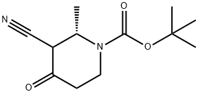  (2S)-tert-Butyl 3-cyano-2-methyl-4-oxopiperidine-1-carboxylate